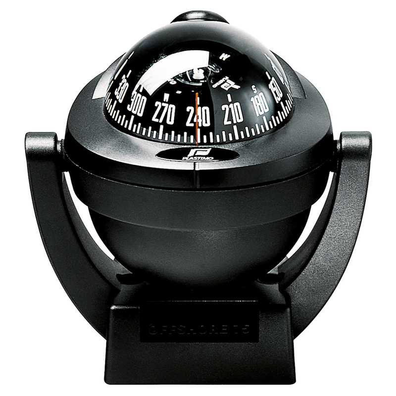 PLASTIMO Offshore 75 Kompass, schwarz, Haltebügel PLASTIMO Offshore 75 Kompass, schwarz, Haltebügel