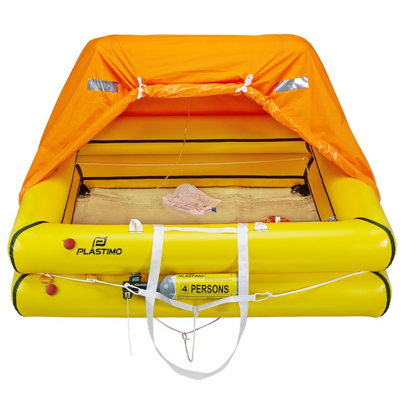 PLASTIMO Cruiser ORC Rettungsinsel, 4 Pers., Con.