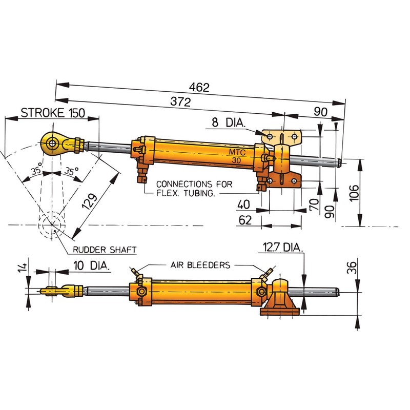 Vetus Zylinder MTC30 Vetus Zylinder MTC30