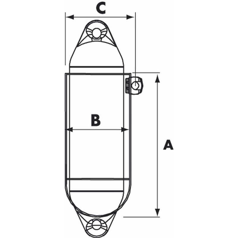PLASTIMO Fenderkorb Classic 1, für 250mm Fender PLASTIMO Fenderkorb Classic 1, für 250mm Fender