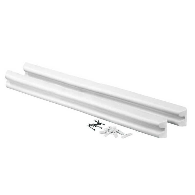 PLASTIMO Stegschutz, weis, 1000x140x60mm