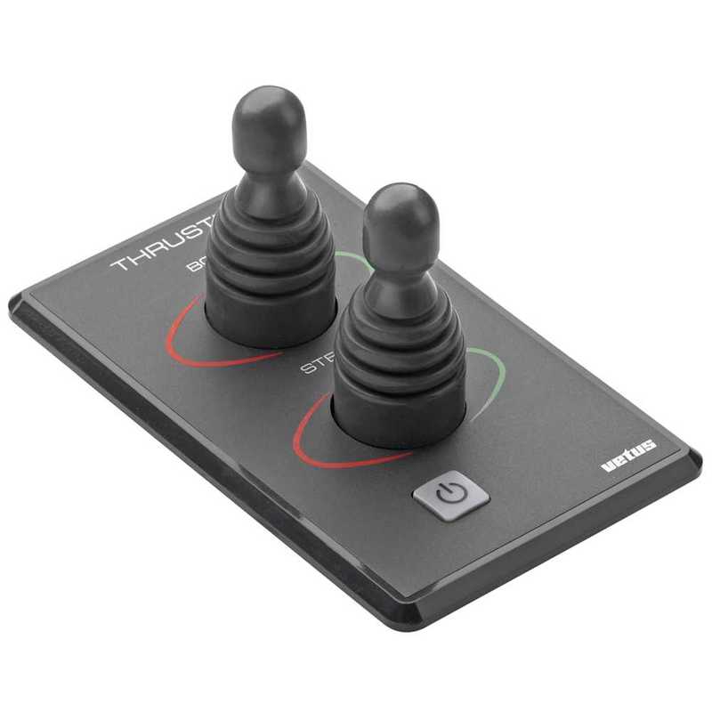 Vetus Bugschraubenpanel mit 2x Joystick 12/24V