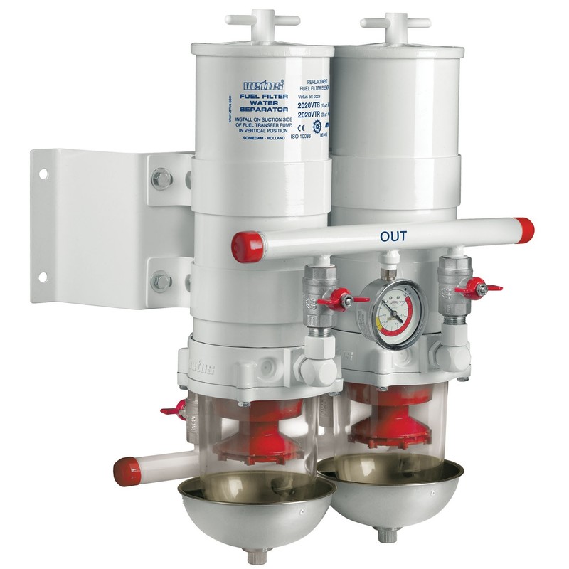 Vetus Wasserabscheider/Grobfilter, 2 in Reihe Vetus Wasserabscheider/Grobfilter, 2 in Reihe