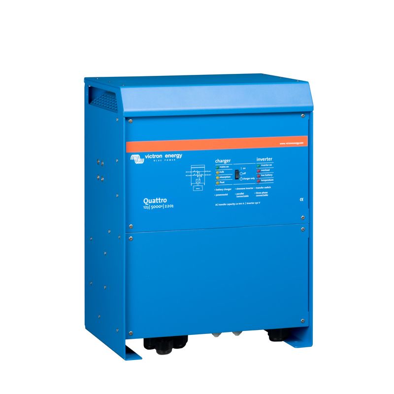 Victron Quattro 12/5000/220-100/100 120V VE.Bus Victron Quattro 12/5000/220-100/100 120V VE.Bus