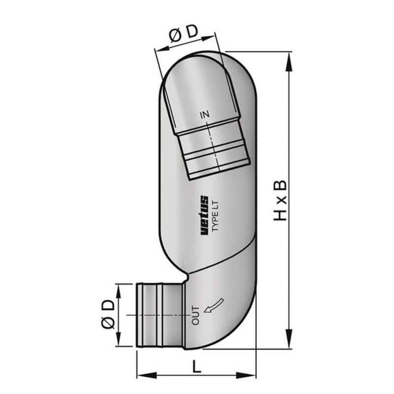 Vetus Schwanenhals  LT90110