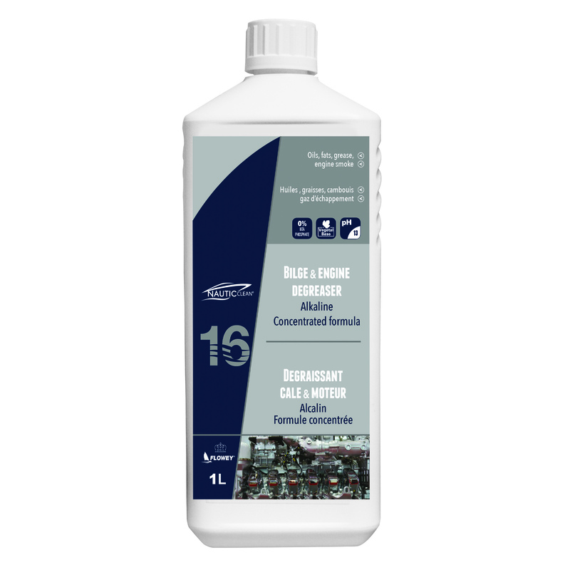 NAUTICclean 16 Bilgen und Motor Entfetter, 1 L NAUTICclean 16 Bilgen und Motor Entfetter, 1 L