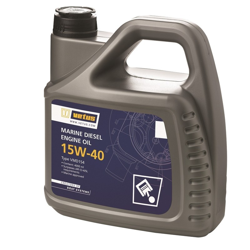 Vetus Marine Diesel Motoröl SAE15W-40 4,0 Ltr.