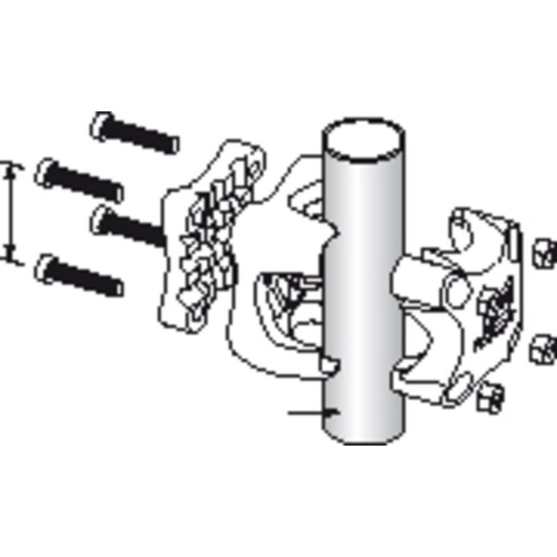 PLASTIMO PLASTICLIP HELLGRAU STANDARD