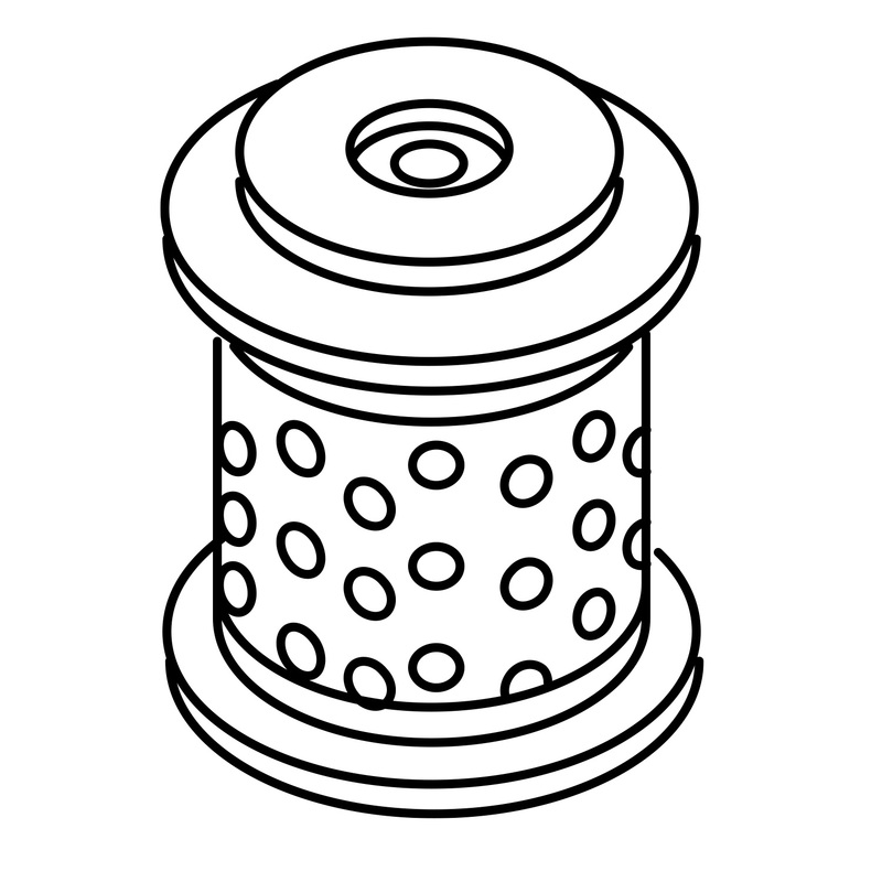 Webasto ET Wechselfilter zu Brennstoffilter, A=69