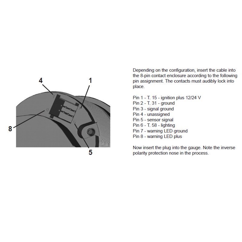 Veratron VDO VL AFTERMARKET TRIM IND. - - SINGLE Veratron VDO VL AFTERMARKET TRIM IND. - - SINGLE