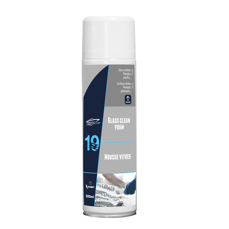 NAUTICclean 19 Glasreinigerschaum, Aerosol 500 ML NAUTICclean 19 Glasreinigerschaum, Aerosol 500 ML