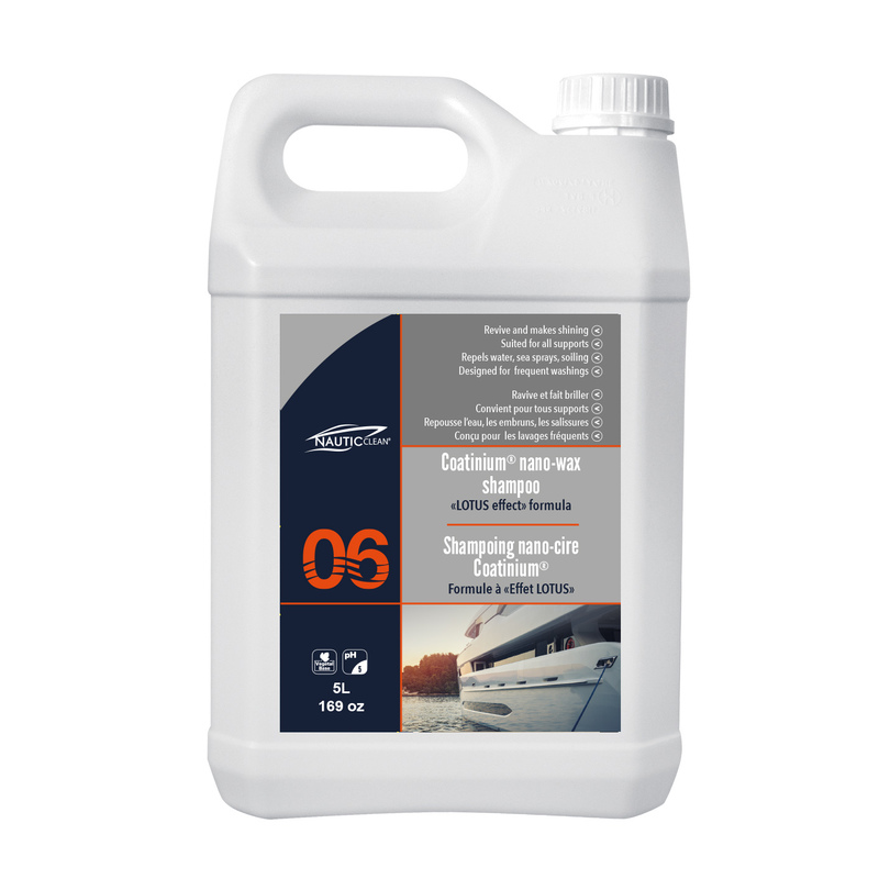 NAUTICclean 06 Nano Wachs Shampoo, 5 L NAUTICclean 06 Nano Wachs Shampoo, 5 L