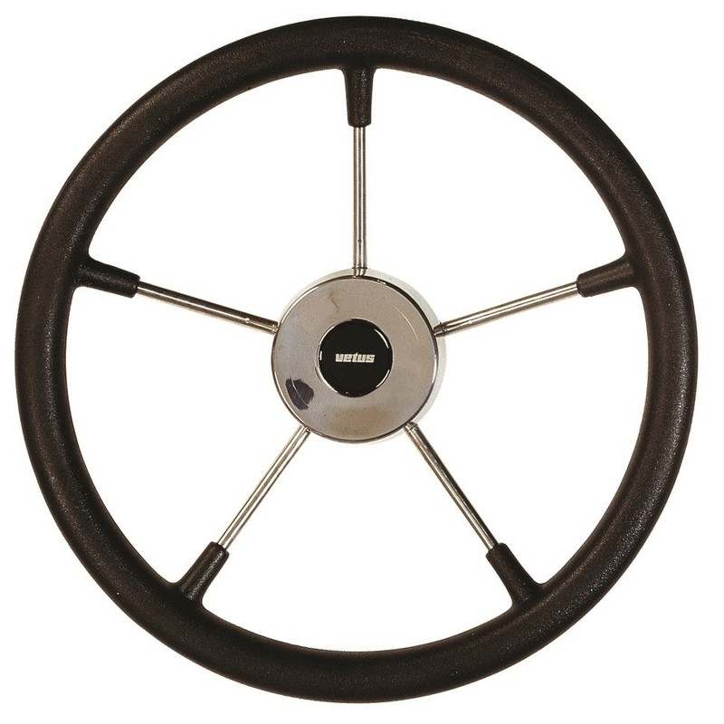 Vetus Steuerrad KS32Z, Polyuhretan, schwarz, 32cm Vetus Steuerrad KS32Z, Polyuhretan, schwarz, 32cm
