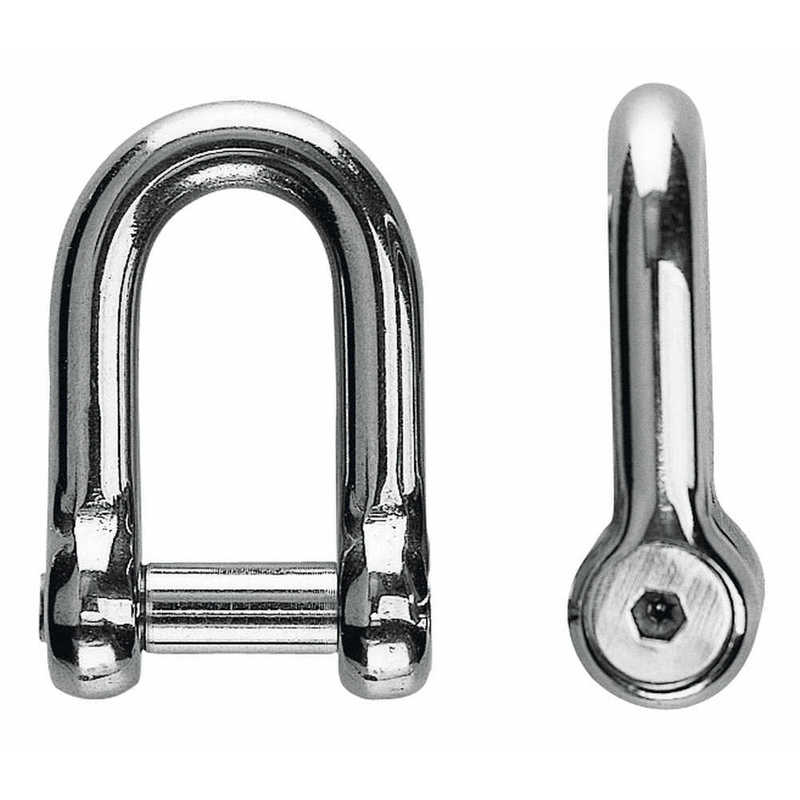 PLASTIMO SCHAEKEL MIT SECHSKANTSCHRAUBE *10