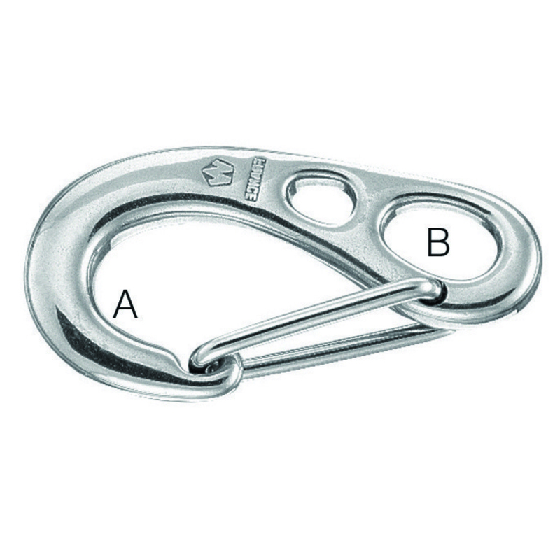 PLASTIMO ST.S SECURITY SNAP HOOK 75MM