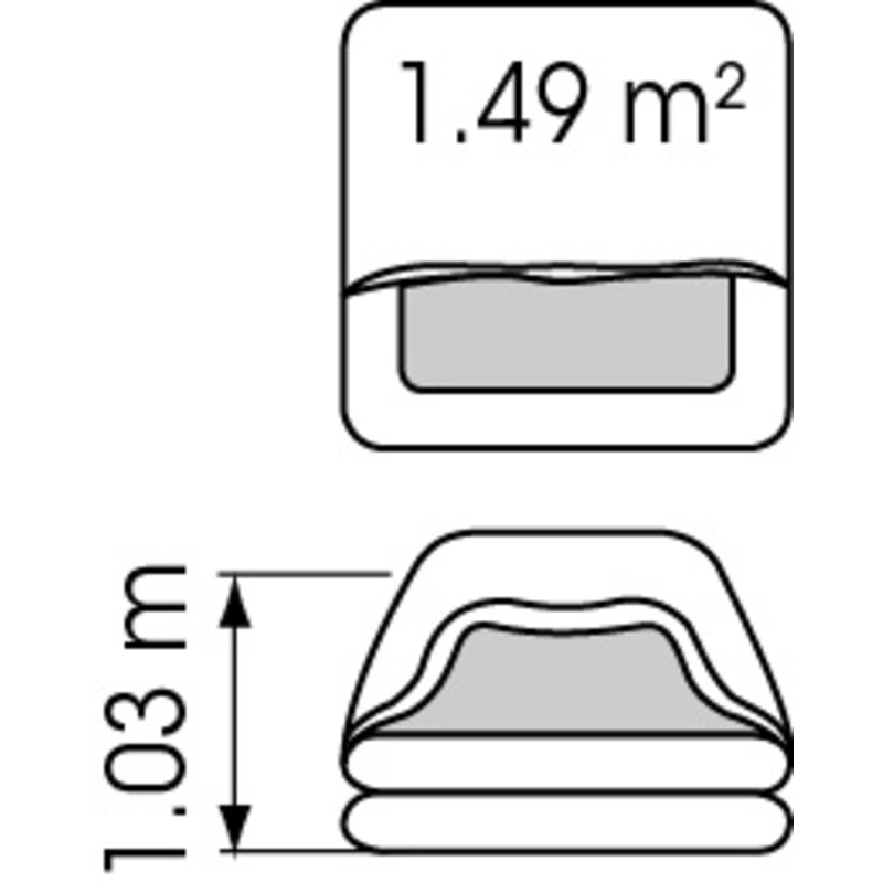 PLASTIMO Tranceocean ISO, 4 Pers., >24h , Tasch. PLASTIMO Tranceocean ISO, 4 Pers., >24h , Tasch.