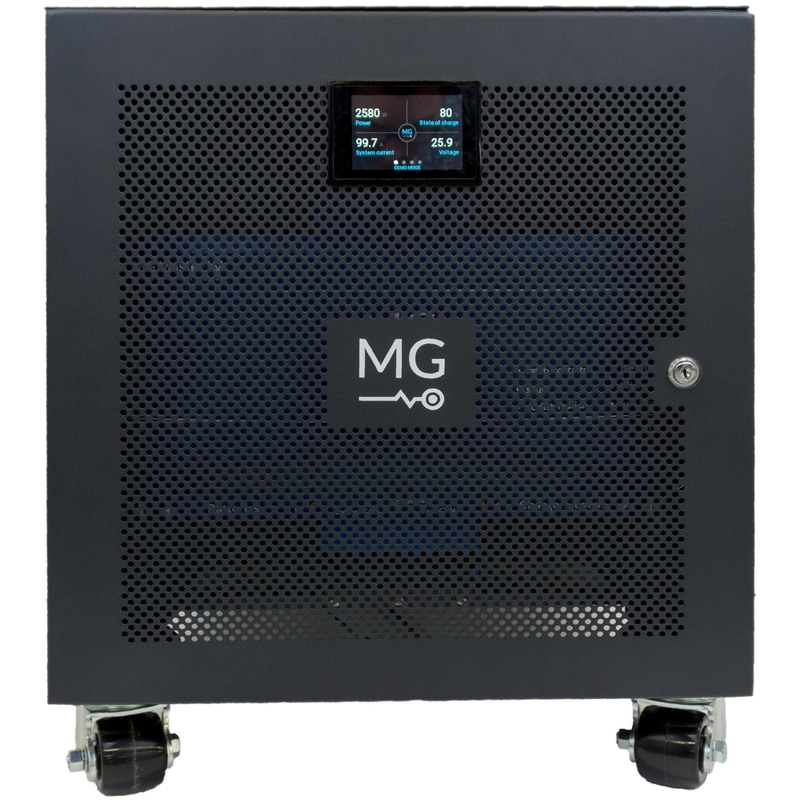 MG E-Rack Master 25,2 V / 15 kWh / 400 A / EM MG E-Rack Master 25,2 V / 15 kWh / 400 A / EM