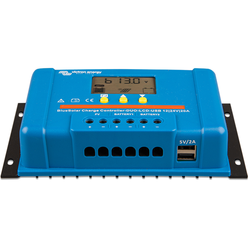 Victron BlueSolar PMW DUO LCD&USB 12/24V-20A Victron BlueSolar PMW DUO LCD&USB 12/24V-20A