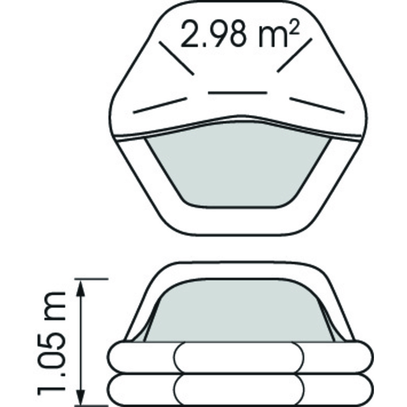 PLASTIMO Tranceocean ISO, 8 Pers., PLASTIMO Tranceocean ISO, 8 Pers.,