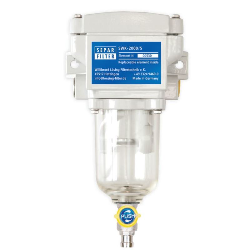 Separ SWK-2000/5 Wasserabscheider/Kraft.-Filter Separ SWK-2000/5 Wasserabscheider/Kraft.-Filter