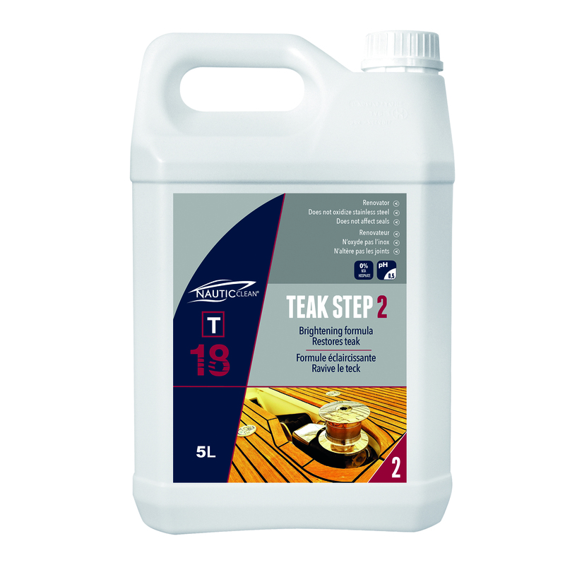 NAUTICclean T18 Teak Aufheller Step 2, 5 L NAUTICclean T18 Teak Aufheller Step 2, 5 L