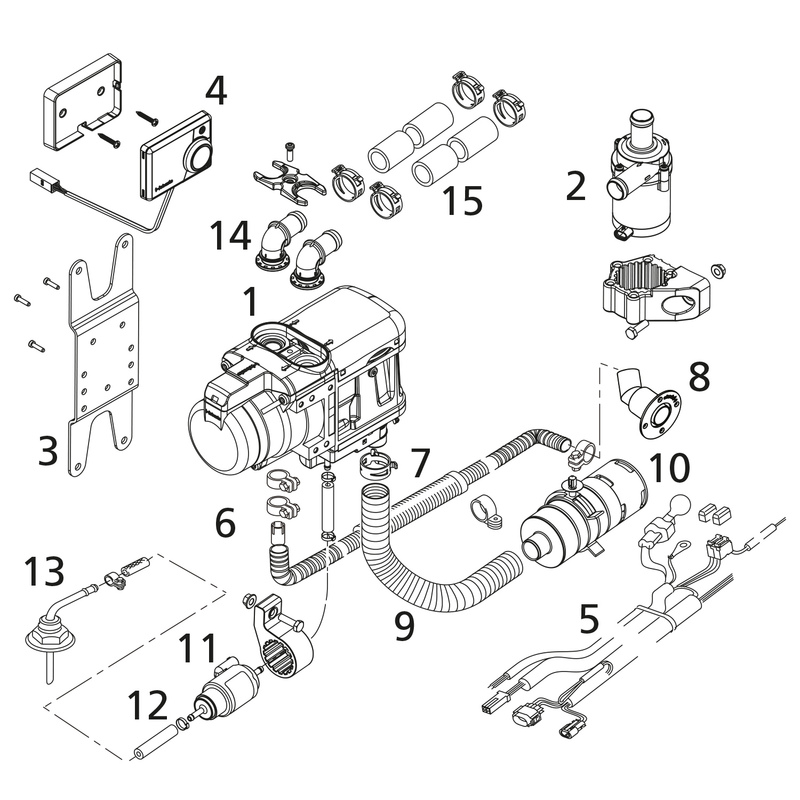 Webasto LU THERMO PRO 50E D 24V MARINE