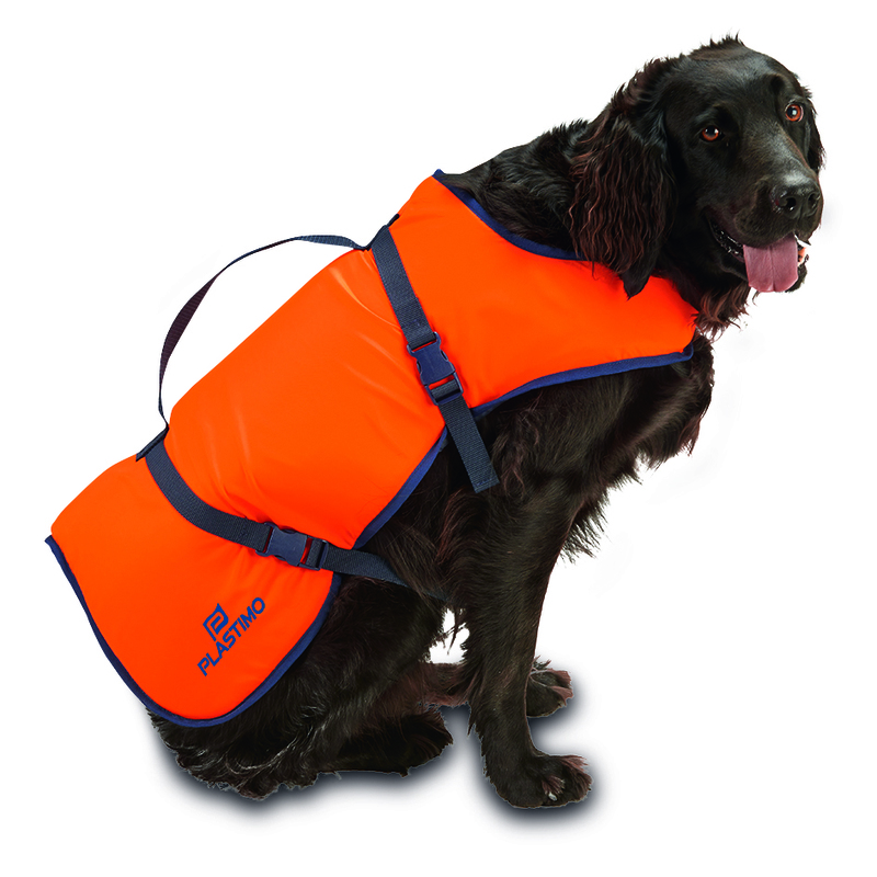 PLASTIMO Rettungsweste für Hunde Größe L
