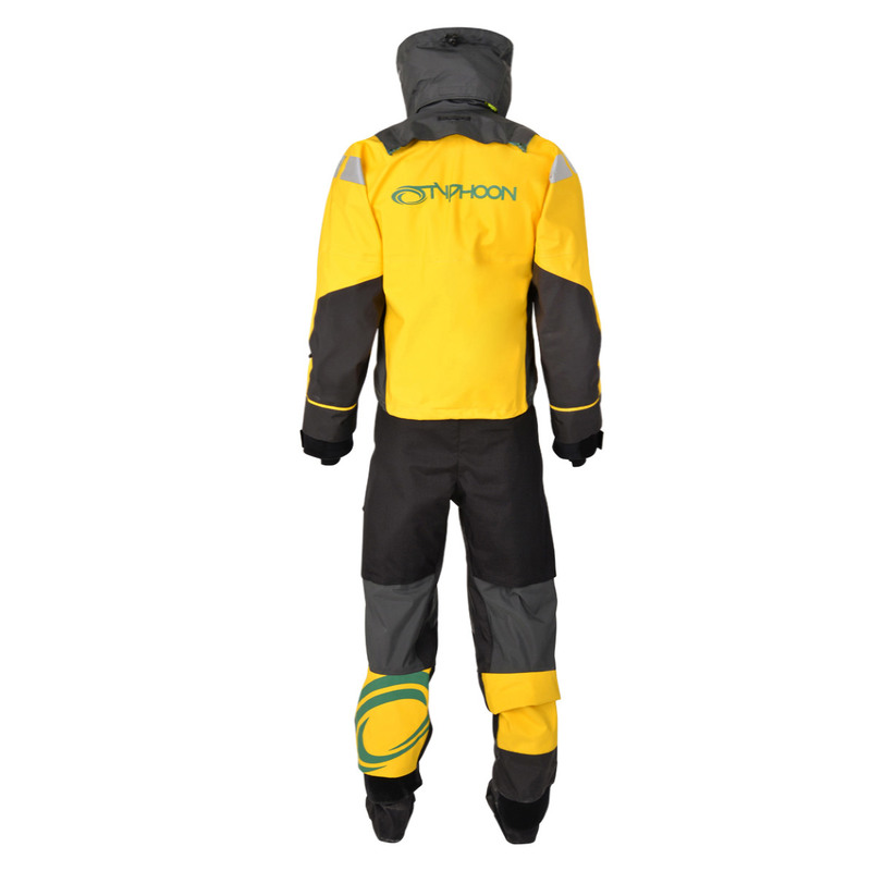 Typhoon PS440 HINGE ENTRY SUIT SM Yellow/Grey