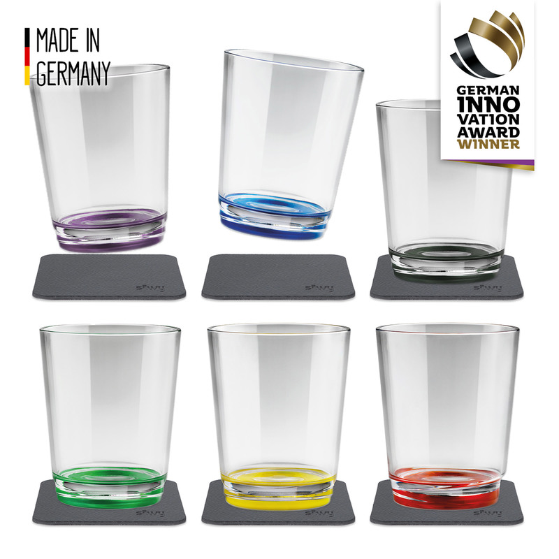 Silwy Trinkbecher 'Multicolour' 0,25 l, 6er Set Silwy Trinkbecher 'Multicolour' 0,25 l, 6er Set
