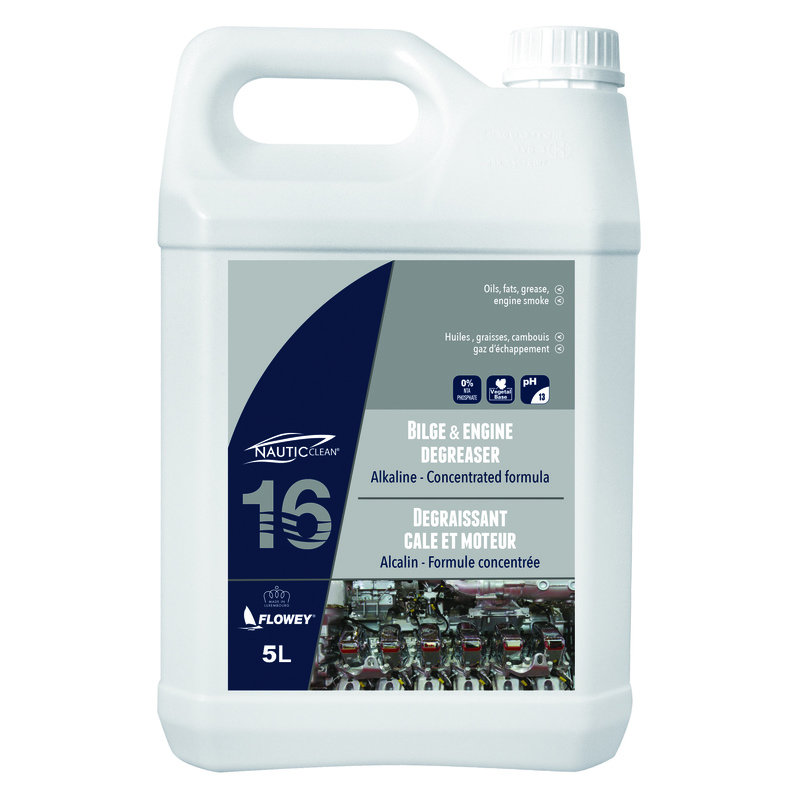 NAUTICclean 16 Bilgen und Motor Entfetter, 5 L NAUTICclean 16 Bilgen und Motor Entfetter, 5 L
