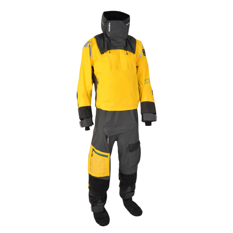 Typhoon PS440 HINGE ENTRY SUIT SM Yellow/Grey