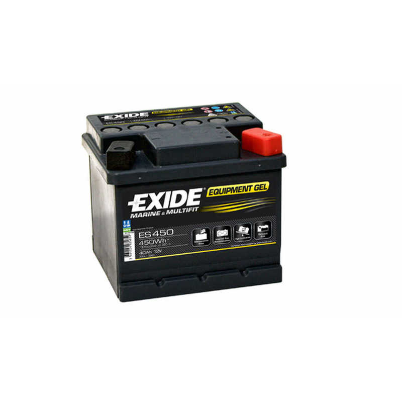 Exide Equipment Gel Batterie, 36Ah, 450Wh, 12V