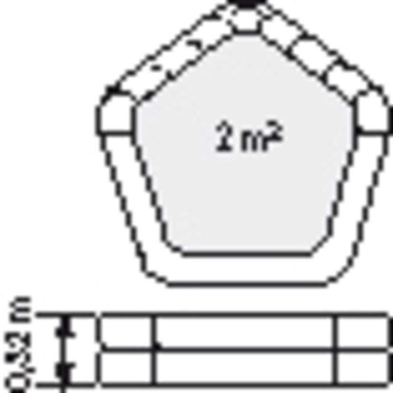 PLASTIMO Coastel ISO. Rettungsinsel, 8 Pers., Tas.