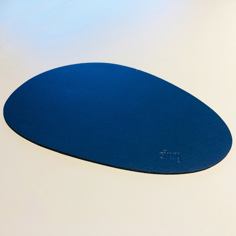 Silwy Platzset klein mit Lederbeschichtung,, blau Silwy Platzset klein mit Lederbeschichtung,, blau