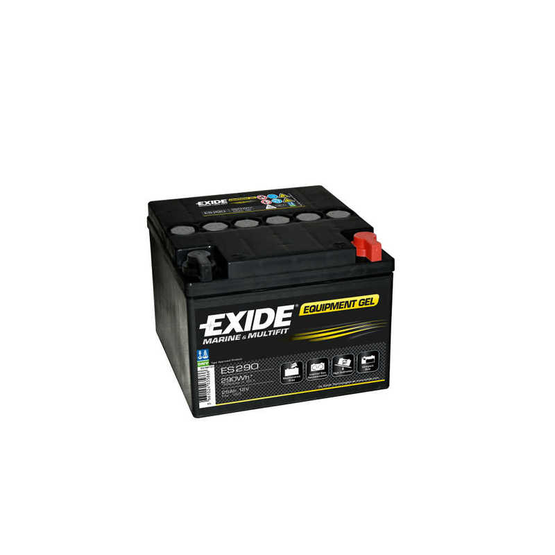 Exide Gel Batterie, 25Ah, 290Wh, 12V