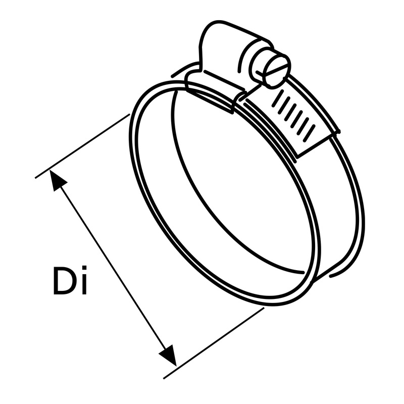 Webasto ET Schlauchschelle D40-47, Chromstahl Webasto ET Schlauchschelle D40-47, Chromstahl