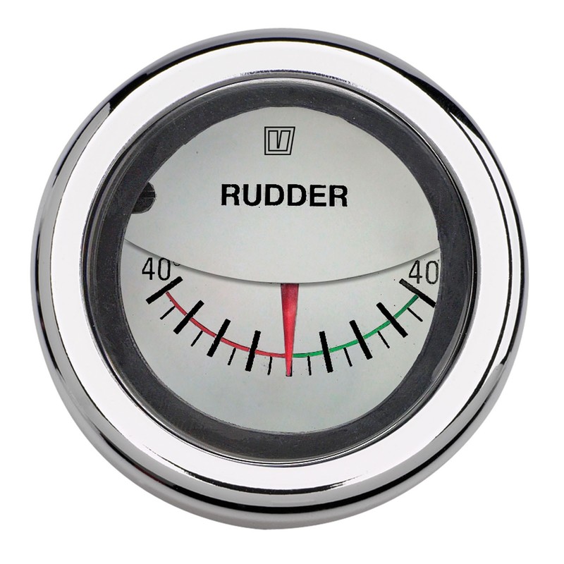 Vetus Ruderstandsanzeige, weiß, 12/24 Volt Vetus Ruderstandsanzeige, weiß, 12/24 Volt