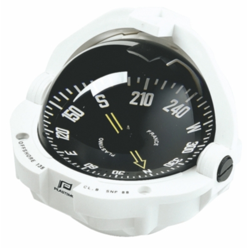 Plastimo KOMPASS OFFSHORE 135 WHITE FC BLK Plastimo KOMPASS OFFSHORE 135 WHITE FC BLK