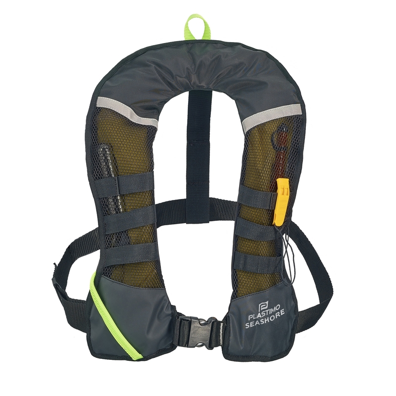 PLASTIMO Rettungsweste Seashore,manuell, schwar