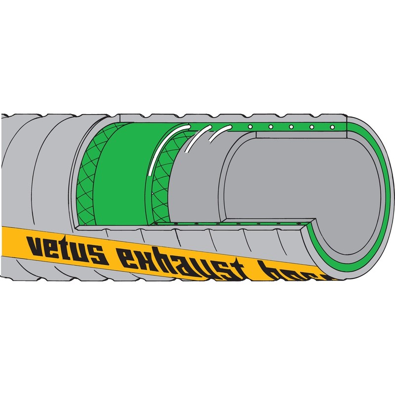 Vetus Auspuffschlauch 303mm Vetus Auspuffschlauch 303mm