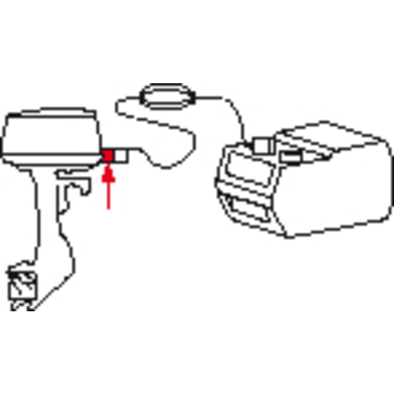 PLASTIMO STECKER FUER MOTOR YAM/MERC