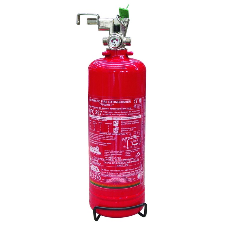PLASTIMO Feuerlöscher mit Fernauslöser 1KG