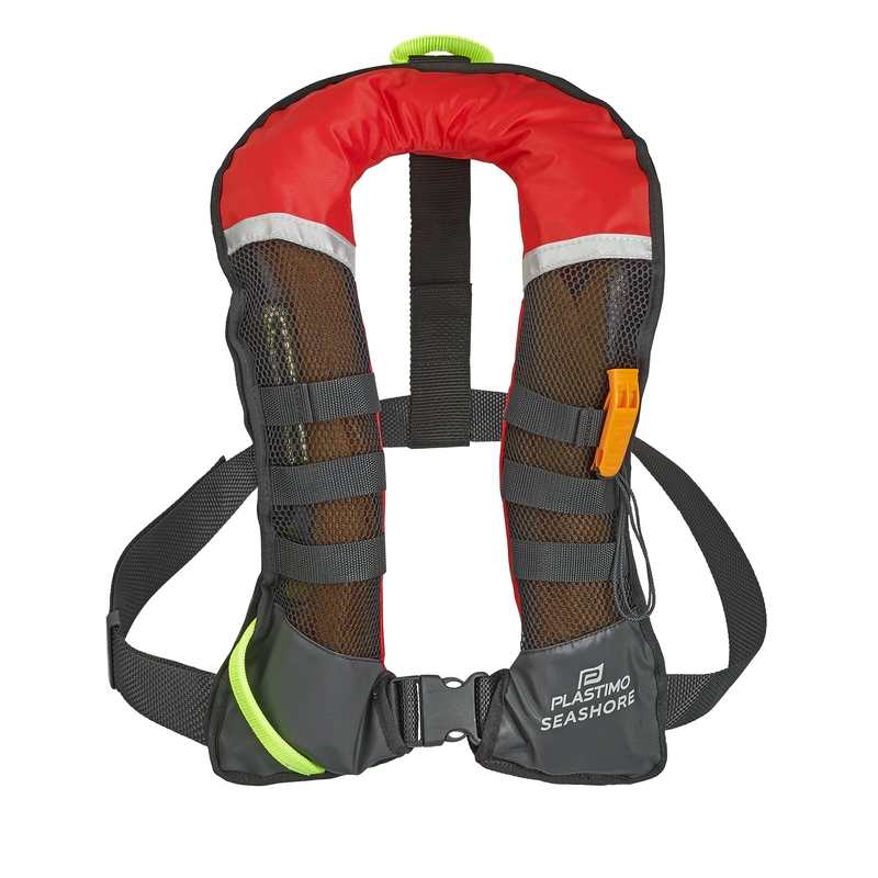 PLASTIMO Rettungsweste Seashore,manuell, rot