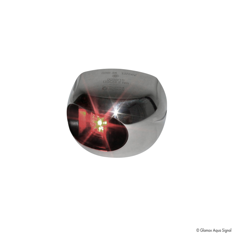 Aquasignal S34 LED Backbord, Niro