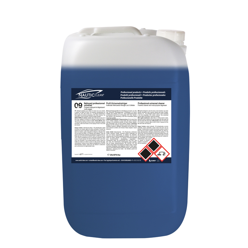 NAUTICclean 09 Universal Reiniger Professionel, 25 NAUTICclean 09 Universal Reiniger Professionel, 25