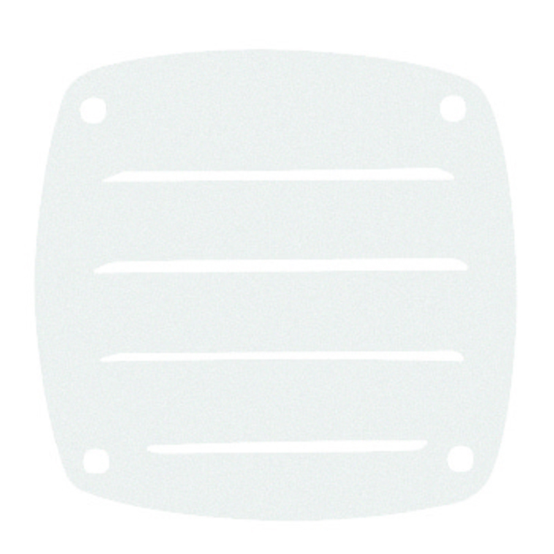 PLASTIMO VENTILATION GRILLE NYLON WHITE 84X84
